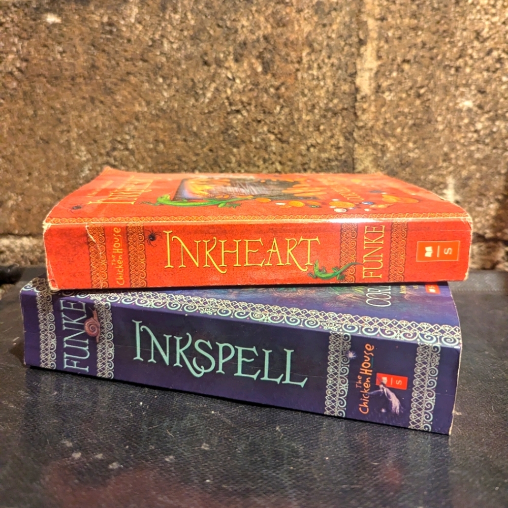 Inkheart + Inkspell book bundle